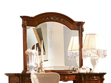 PRESTIGE - Table-top framed wooden mirror by Barnini Oseo - view 2